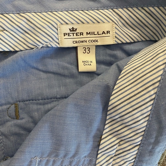 Peter Millar Crown Cool shorts, size 33, brown - Picture 3 of 3